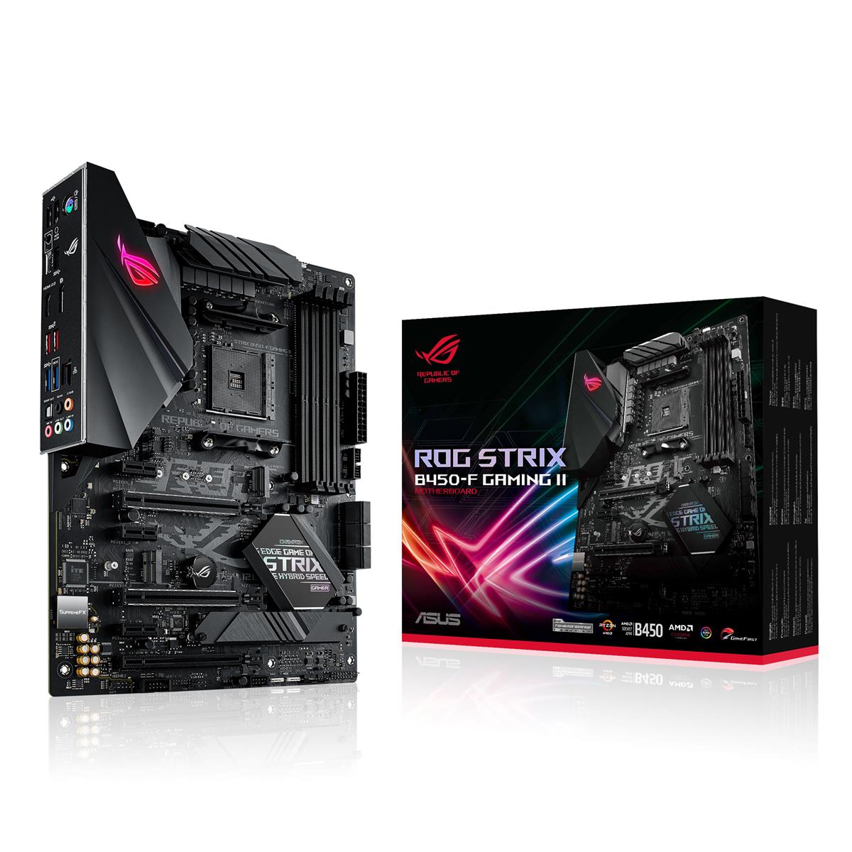 Image of ASUS ROG STRIX B450-F GAMING II AMD Socket AM4 ATX Gaming Motherboard