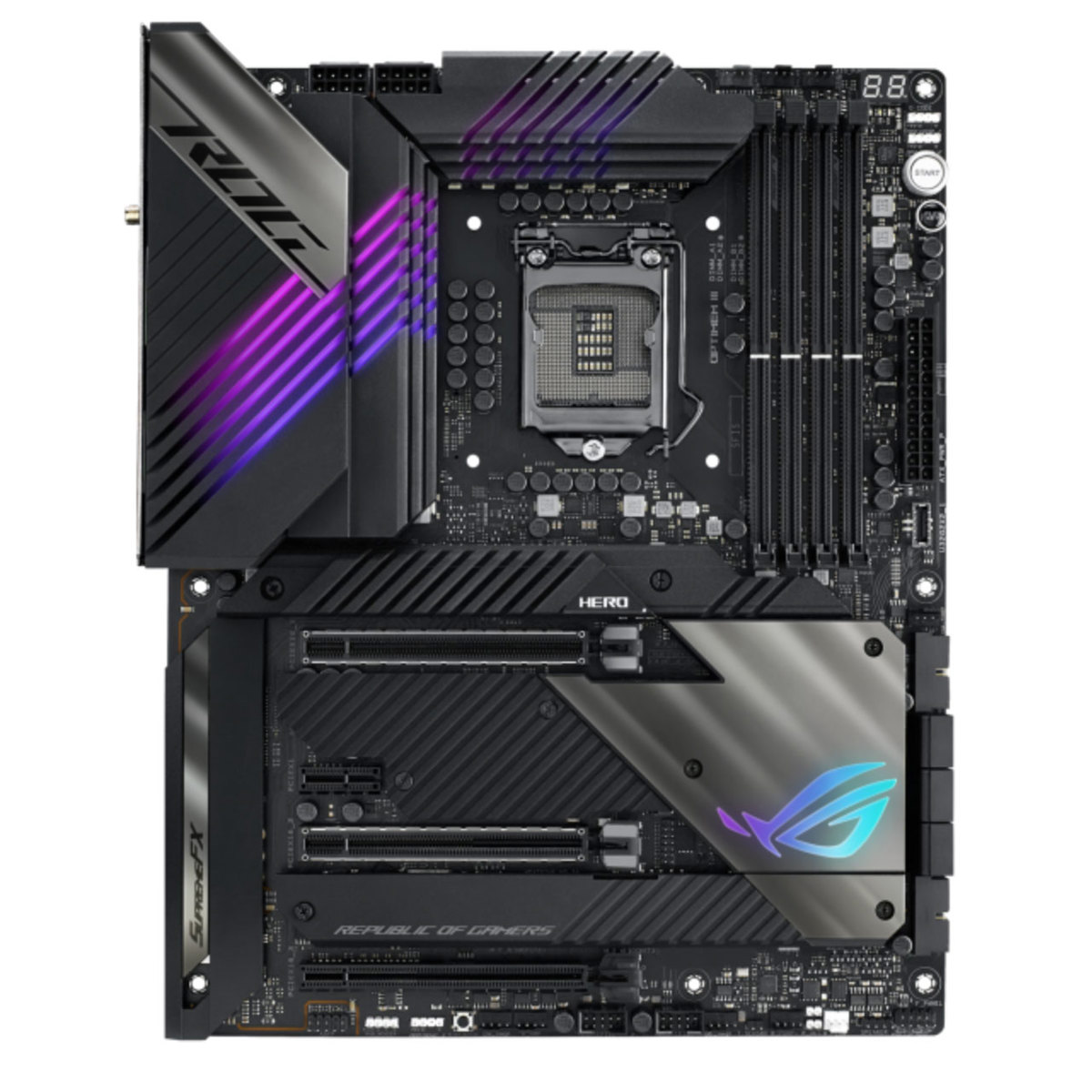 

ASUS ROG Maximus XIII Hero Z590 LGA 1200 ATX Gaming Motherboard