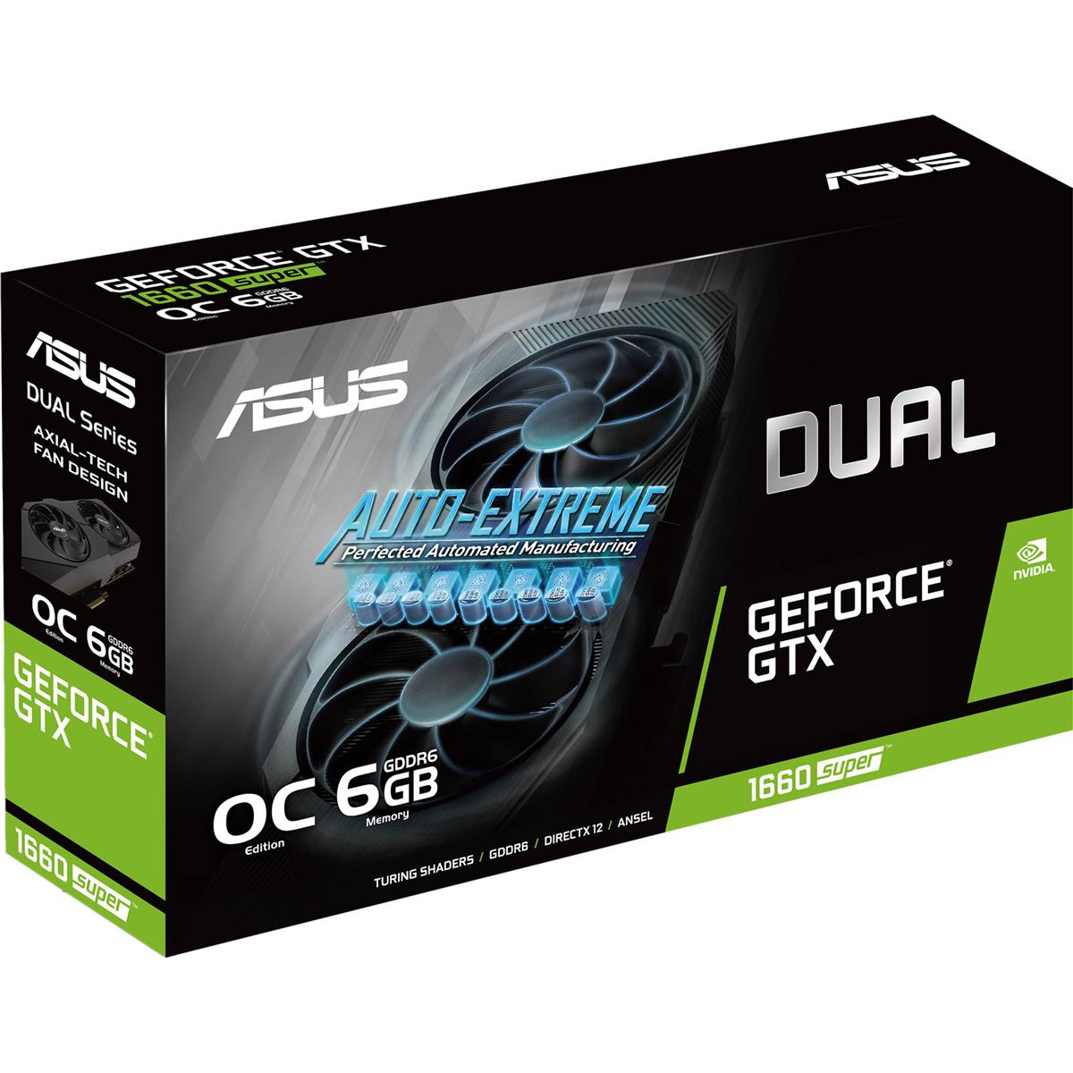Image of ASUS Dual NVIDIA GeForce GTX 1660 SUPER EVO OC 6GB GDDR6 Gaming Graphics Card