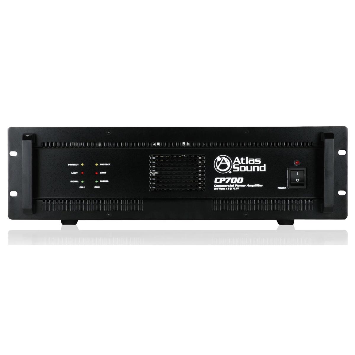 

Atlas Sound CP700 Dual-Channel 700W High Performance Commercial Power Amplifier