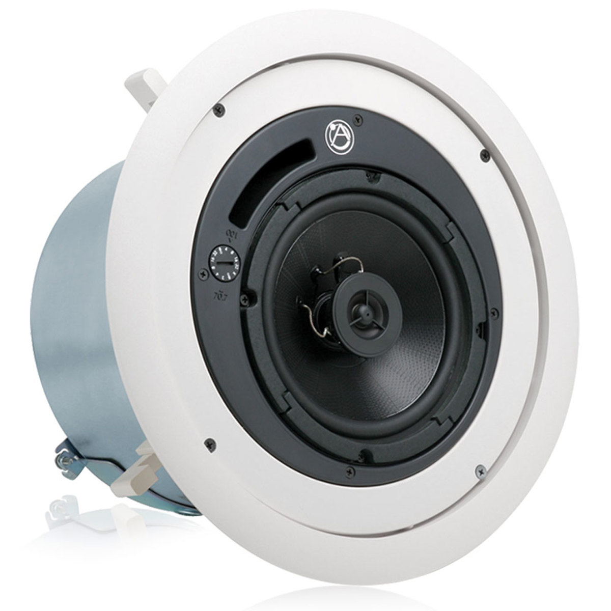 

Atlas Sound FAP62T 6" Coaxial In-Ceiling Speaker, White, Single