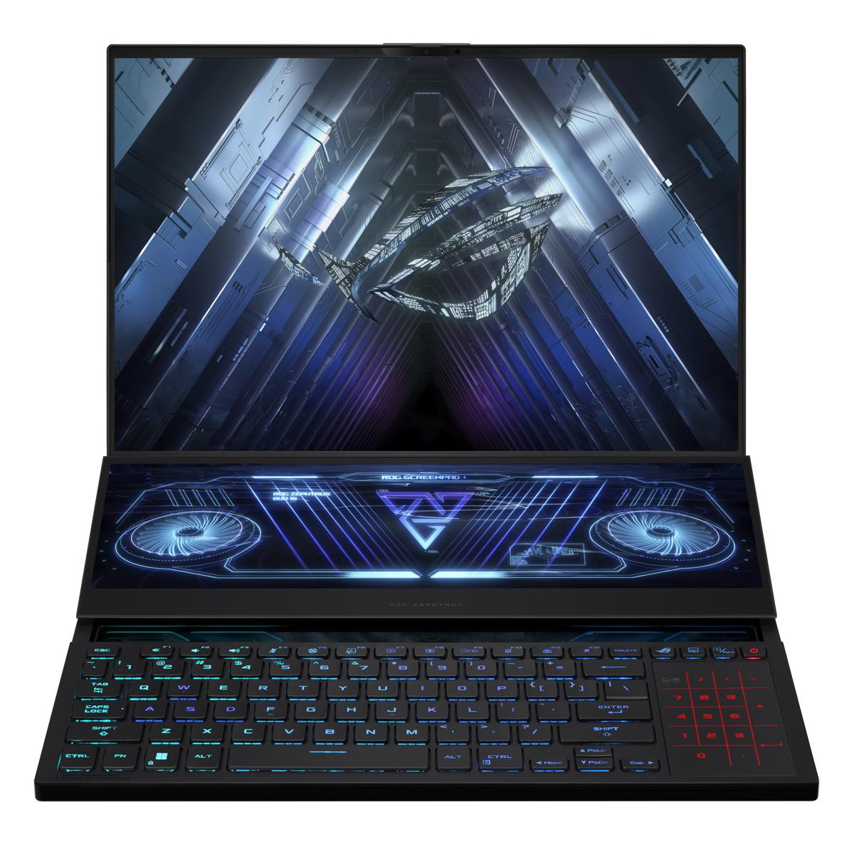 

ASUS ROG Zephyrus Duo 16 16" WQXGA 165Hz, R9 6900HX, 32GB, 1TB, RTX 3070 Ti,W11P