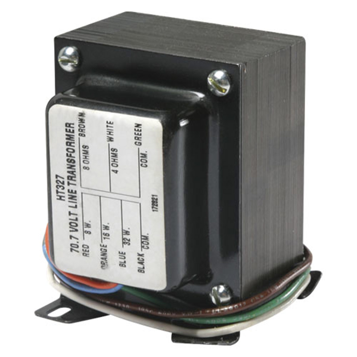 

Atlas Sound HT327 32W 70.7V High-Quality Line Matching Transformer