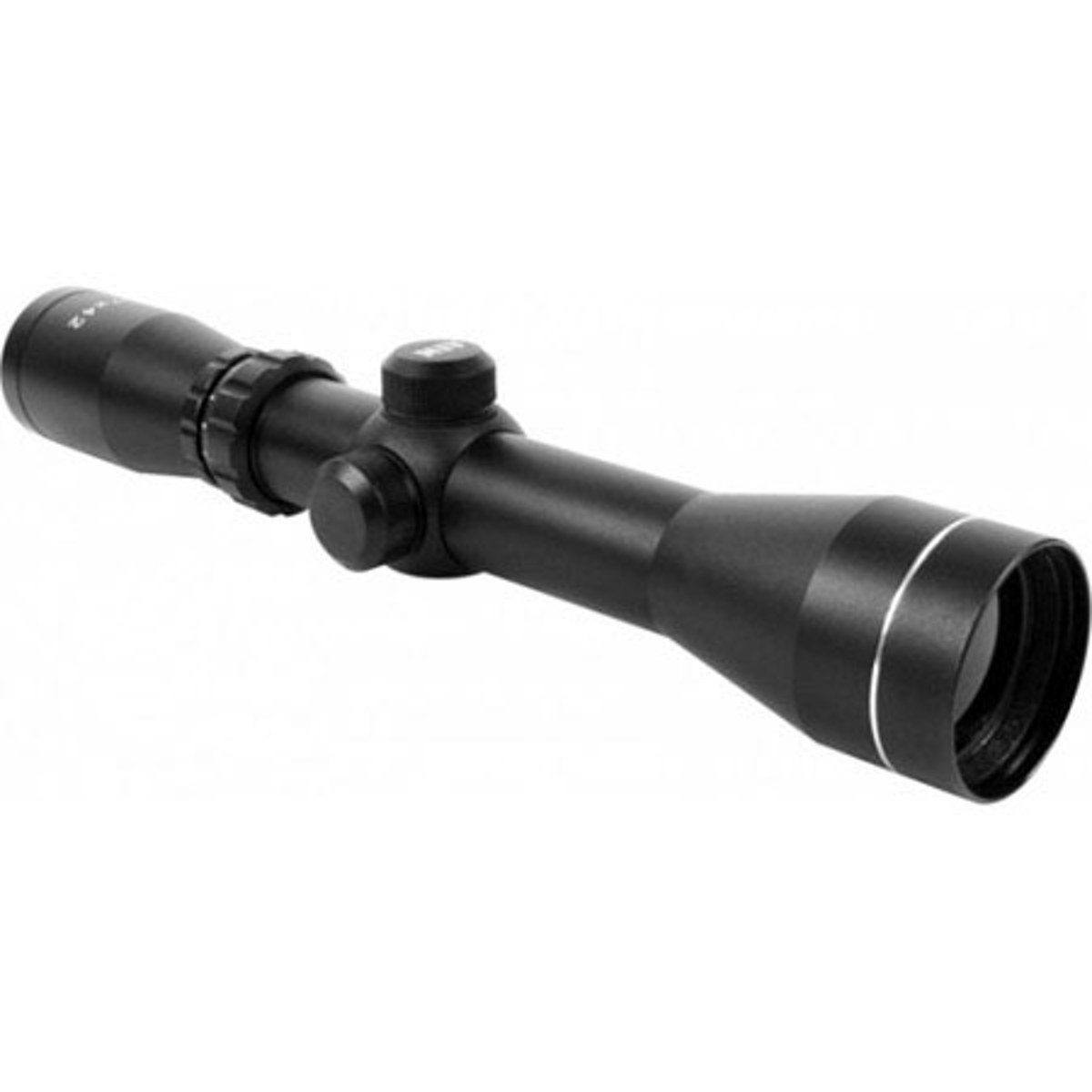 

AIM Sports 2-7x42 Scout Riflescope, Mil-Dot Reticle, 30mm Tube