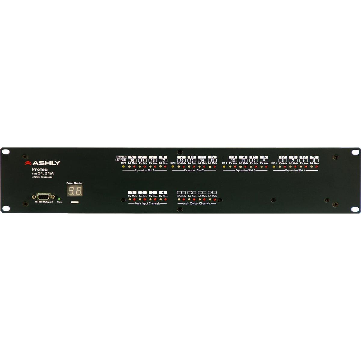 Image of Ashly Protea NE 24.24M DSP 16-Input x 8-Output Audio Matrix Processor