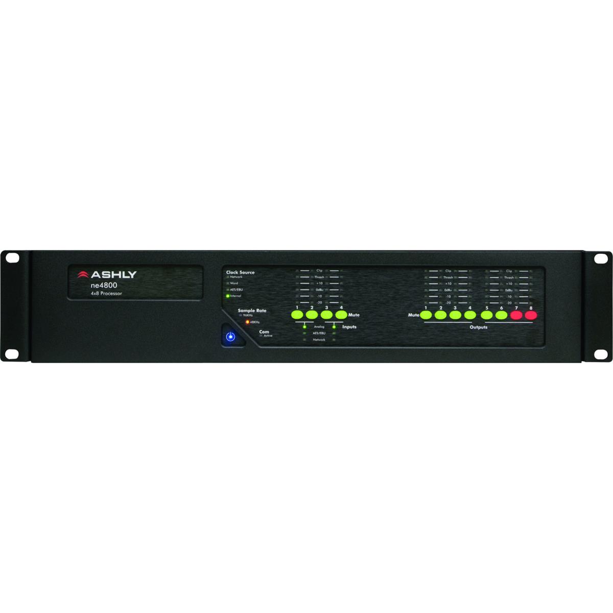Image of Ashly ne4800 Network Enabled Protea DSP Audio System Processor 4-Inx8-Out
