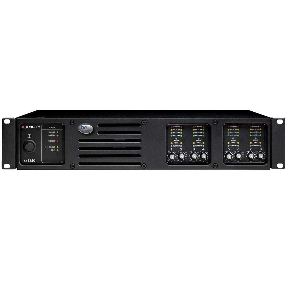 

Ashly Network Enabled 8-Channel Amplifier, 250W @ 100V & DSP