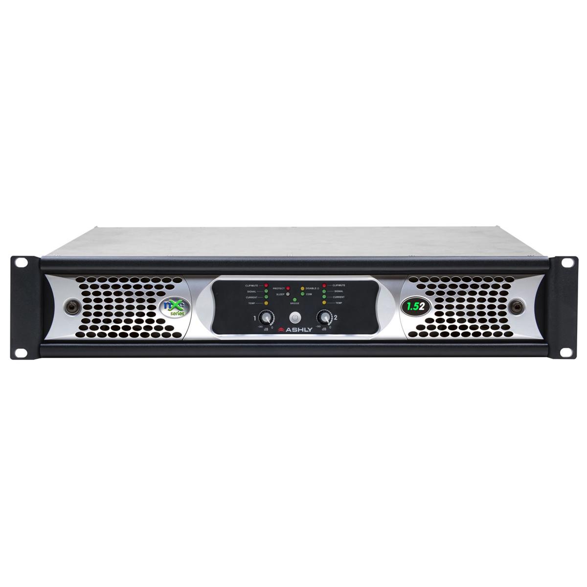 

Ashly NXE1.52 2-Channel Power Amplifier, Ethernet Control, OPDante, OPDAC4 Cards