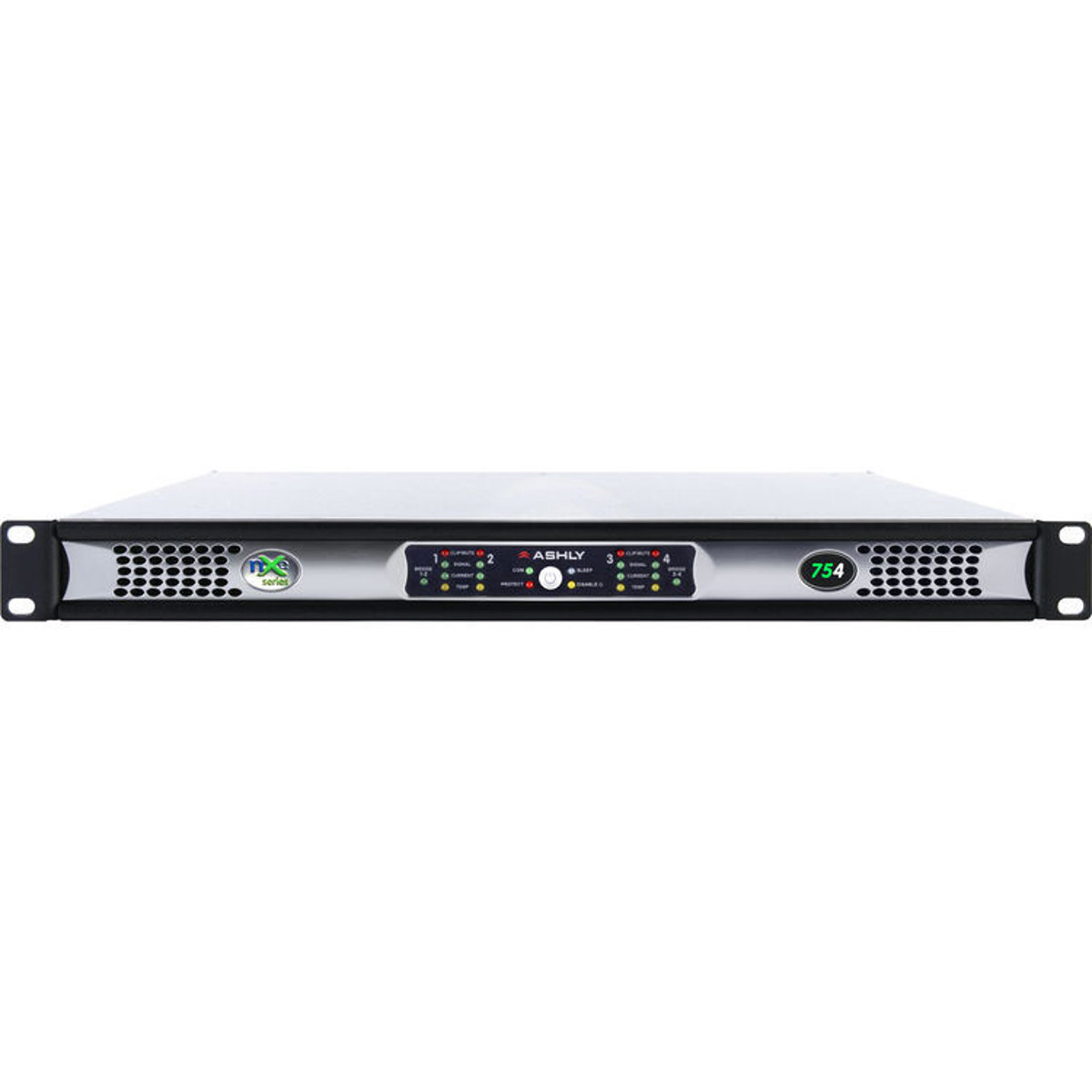 

Ashly NXE754 4-Channel Amplifier with Ethernet Control, OPDante & OPDAC4 Cards