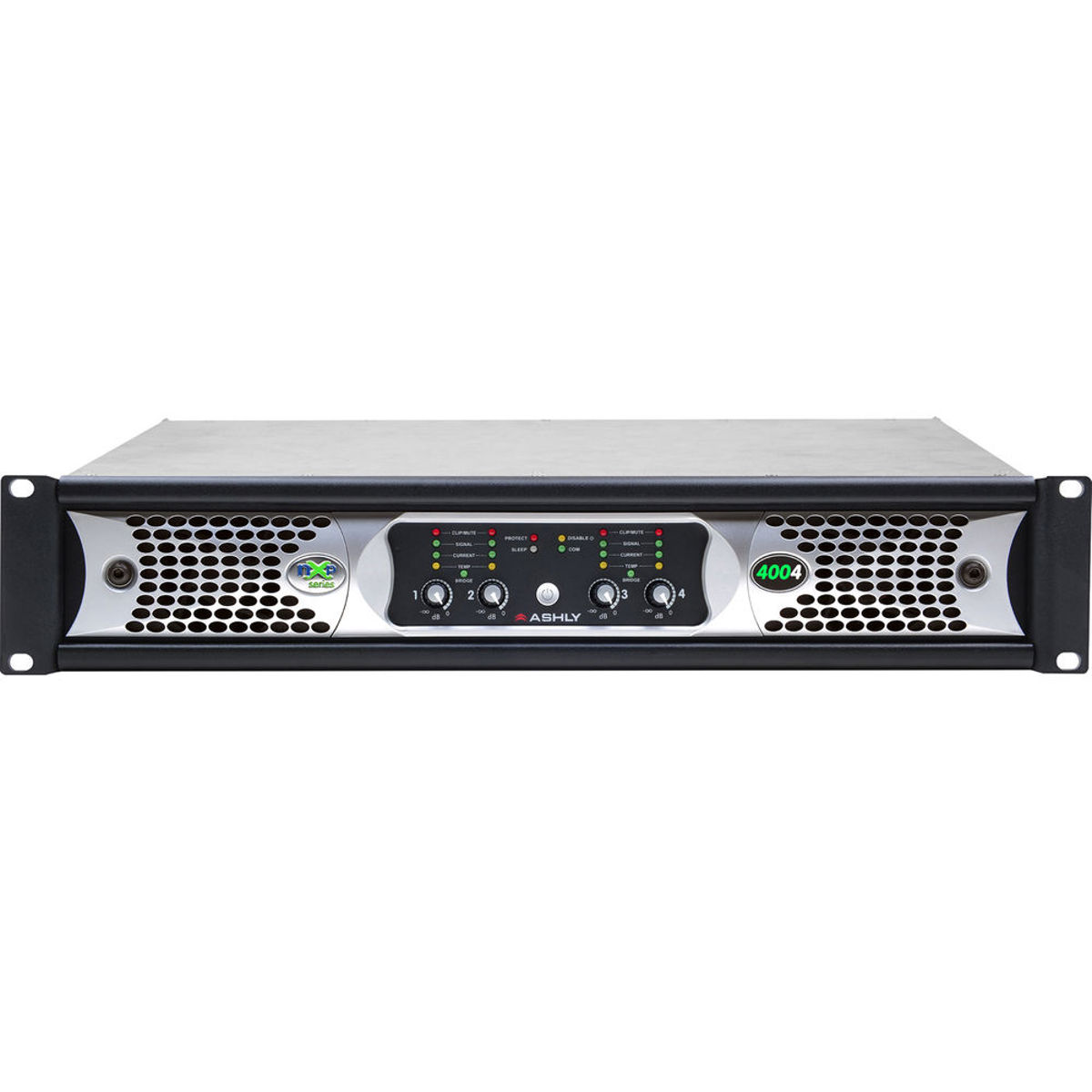 

Ashly NXP4004 4-Channel Multi-Mode Power Amplifier with Protea DSP and OPDante