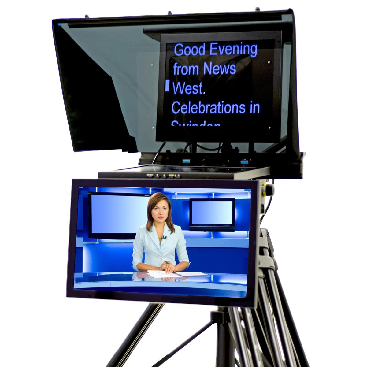 

Autoscript Professional Series 17" Teleprompter with 22" Talent Monitor