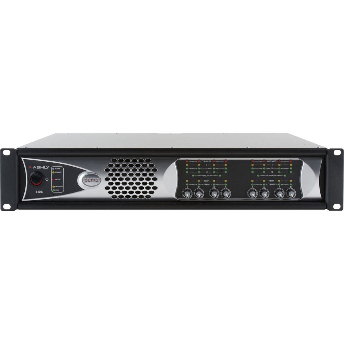 

Ashly PEMA 8125.70 8-Channel Amplifier with Protea DSP & OPDante Option Card