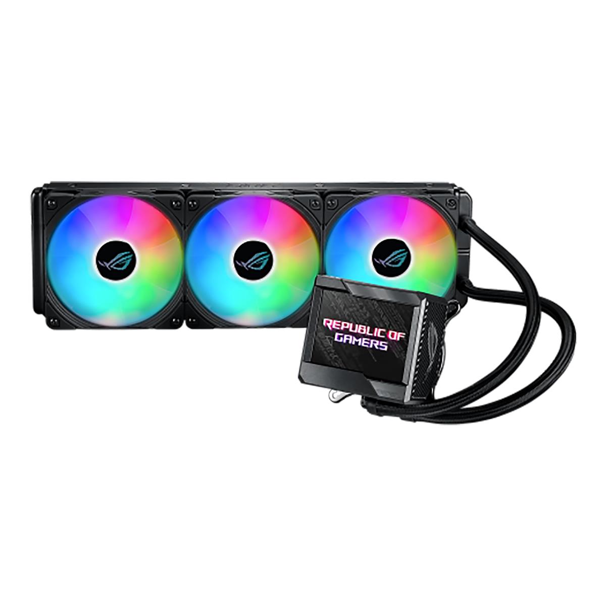 Image of ASUS ROG Ryujin II 360 ARGB 120mm All-In-One CPU Liquid Cooler with 3.5&quot; LCD