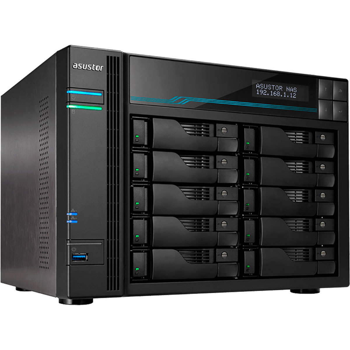 

ASUSTOR Asustor Lockerstor 10 AS6510T 10-Bay Diskless NAS