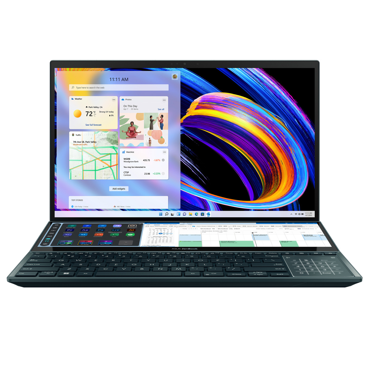 

ASUS Asus ZenBook Pro Duo 15 OLED 15.6" 4K Touch, i9-12900H, 32GB, 1TB,RTX3070Ti,W11P