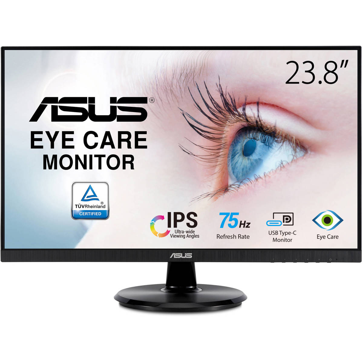 

ASUS VA24DCP 23.8" 16:9 Full HD IPS LED Monitor, Built-In-Speakers