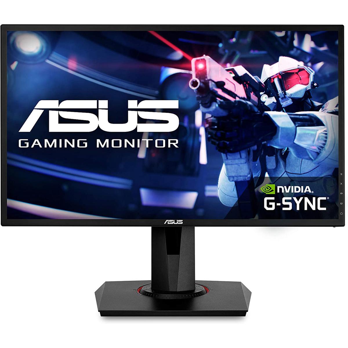 

ASUS Asus VG248QG 24" 16:9 FHD 165Hz TN LCD Gaming Monitor with G-SYNC/Adaptive-Sync