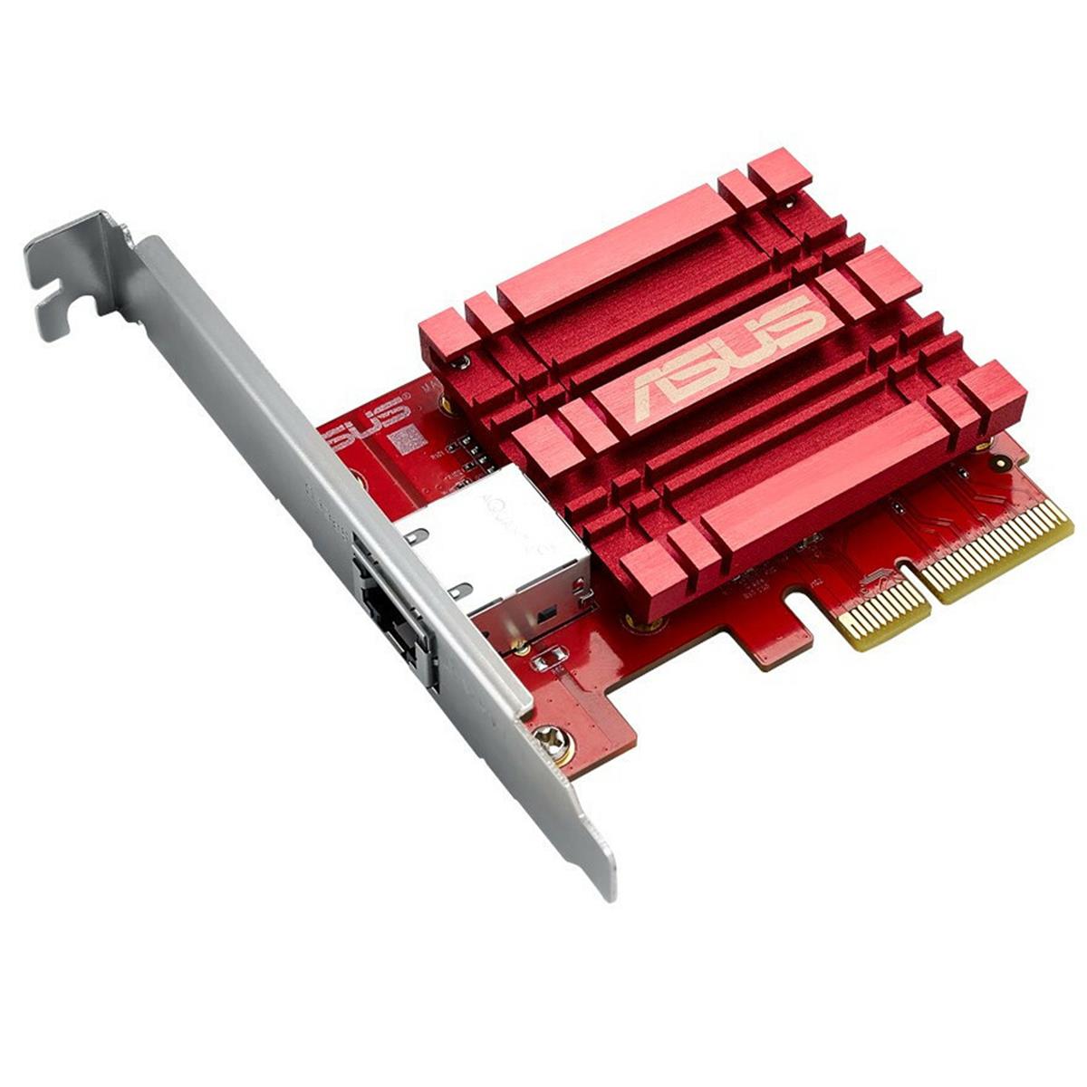 Image of ASUS XG-C100C 10-Gigabit 4x PCIe Ethernet Card