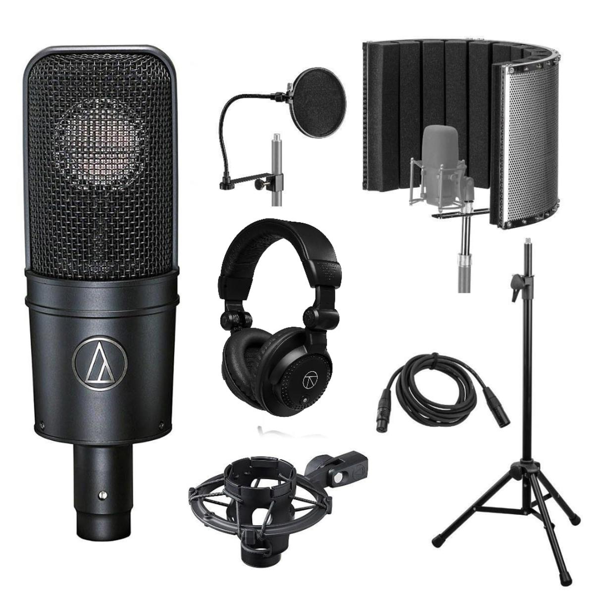 

Audio-Technica AT4040 Side-Address Microphone with Vocal Recording Setup Kit