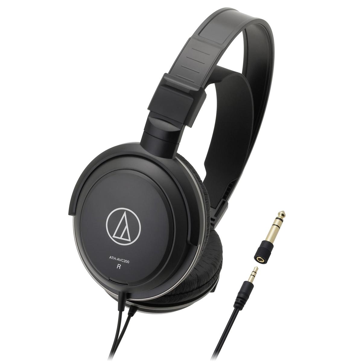 

Audio-Technica ATH-AVC200 SonicPro Over-Ear Closed-Back Dynamic Headphones