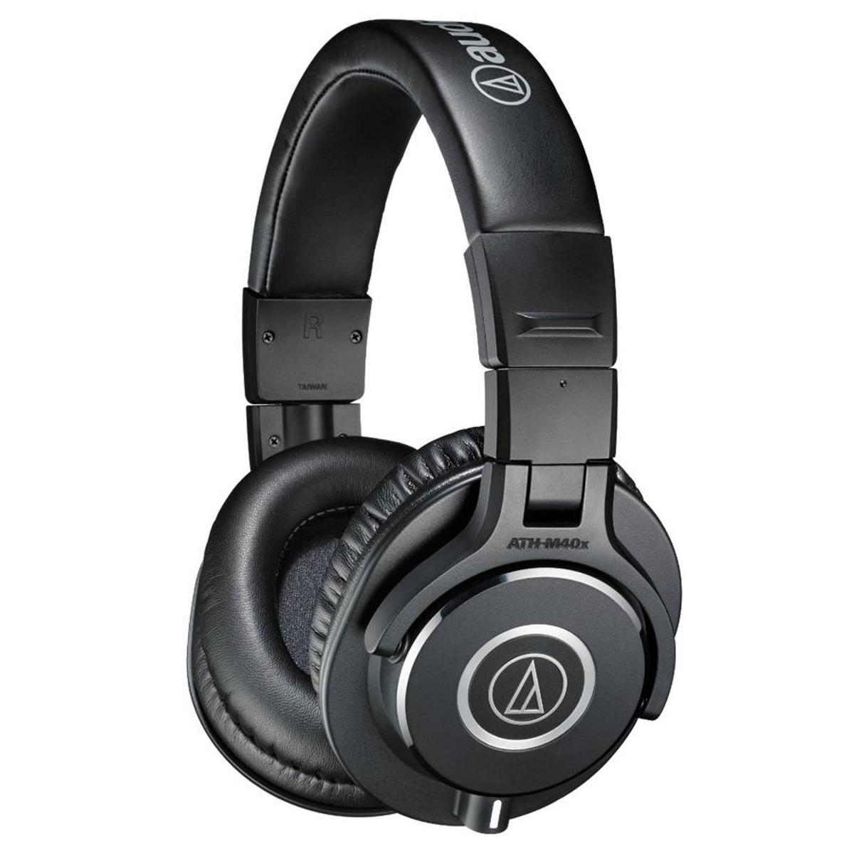 

Audio-Technica ATH-M40x Professional Monitor Headphones, Black