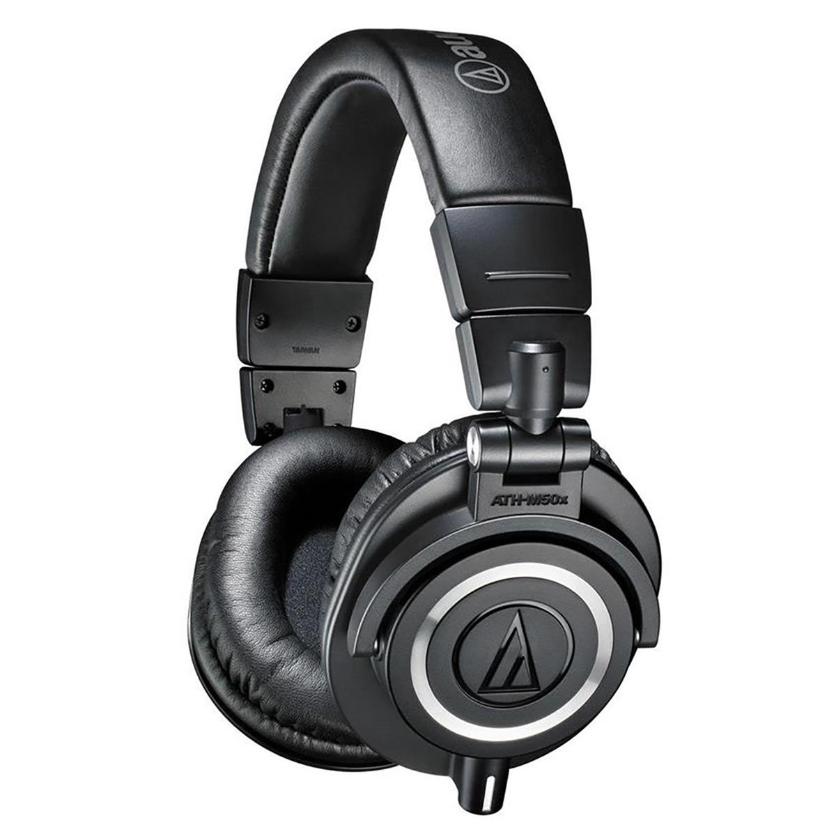 Professional Monitor Headphones - Black - Audio-Technica ATH-M50X