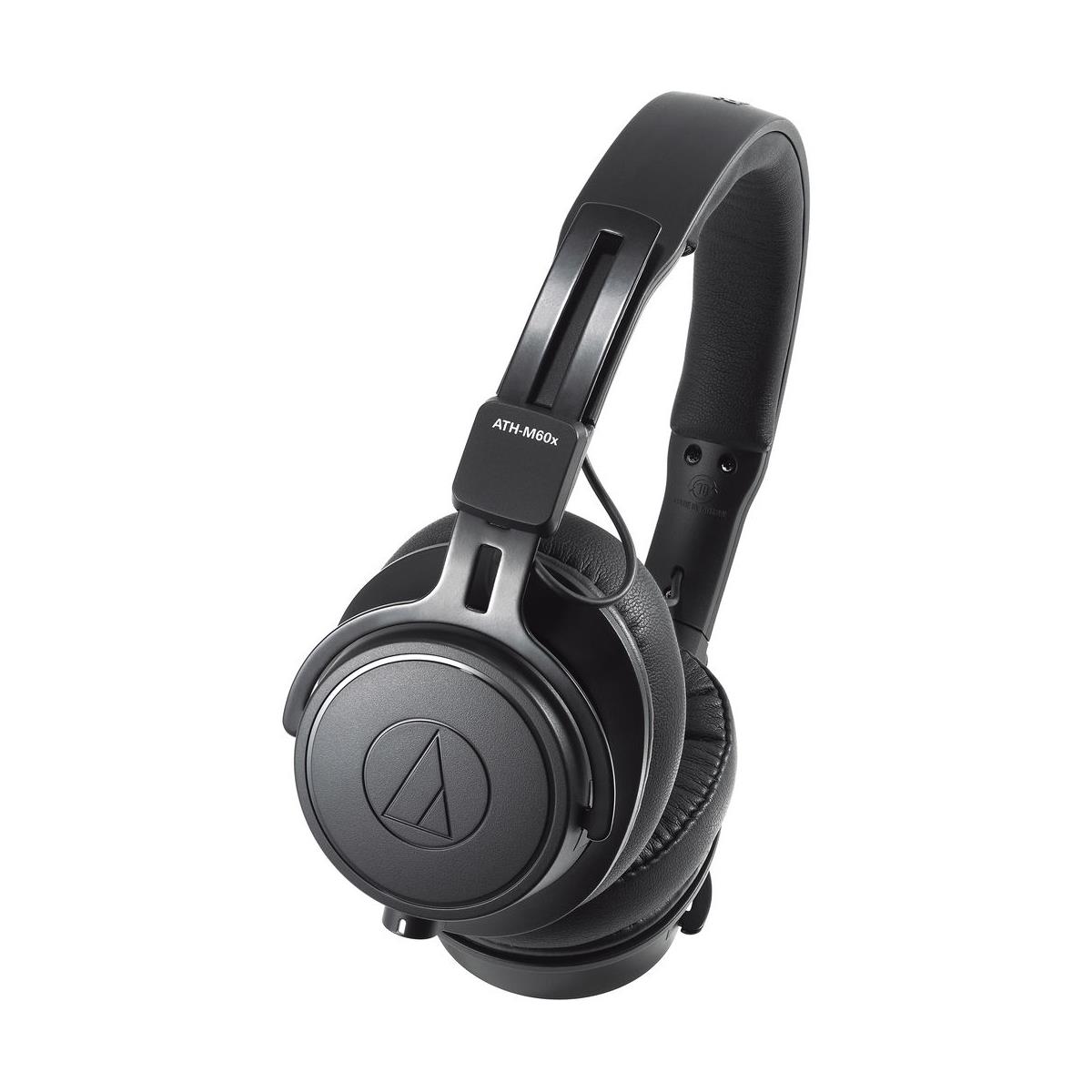 

Audio-Technica ATH-M60x On-Ear Dynamic Monitor Headphones, Black
