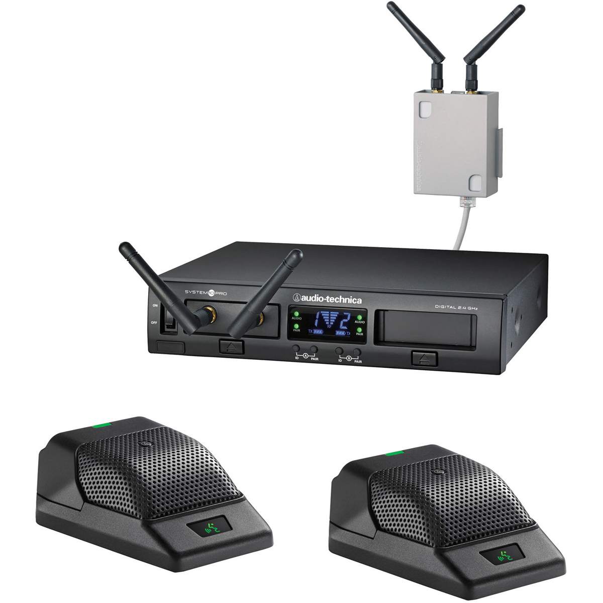 

Audio-Technica ATW-1366 System 10 Pro Dual Boundary Wireless Mic System