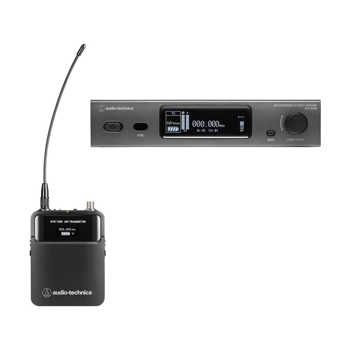 Photos - Microphone Audio-Technica ATW-3211DE2 Wireless System, DE2: 470.125 to 529.975MHz 