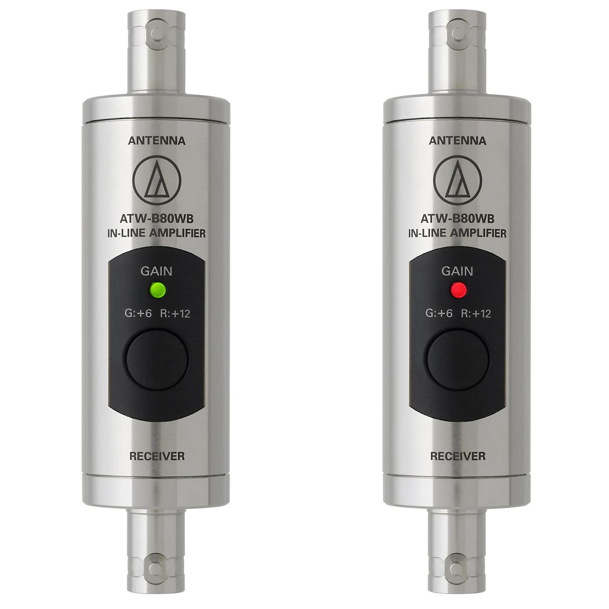 

Audio-Technica Wideband UHF In-Line Antenna Booster, 470-990MHz, Pair
