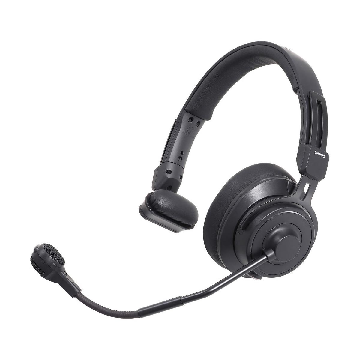 Image of Audio-Technica Single-Ear Broadcast Headset with Hypercardioid Dynamic Boom Mic
