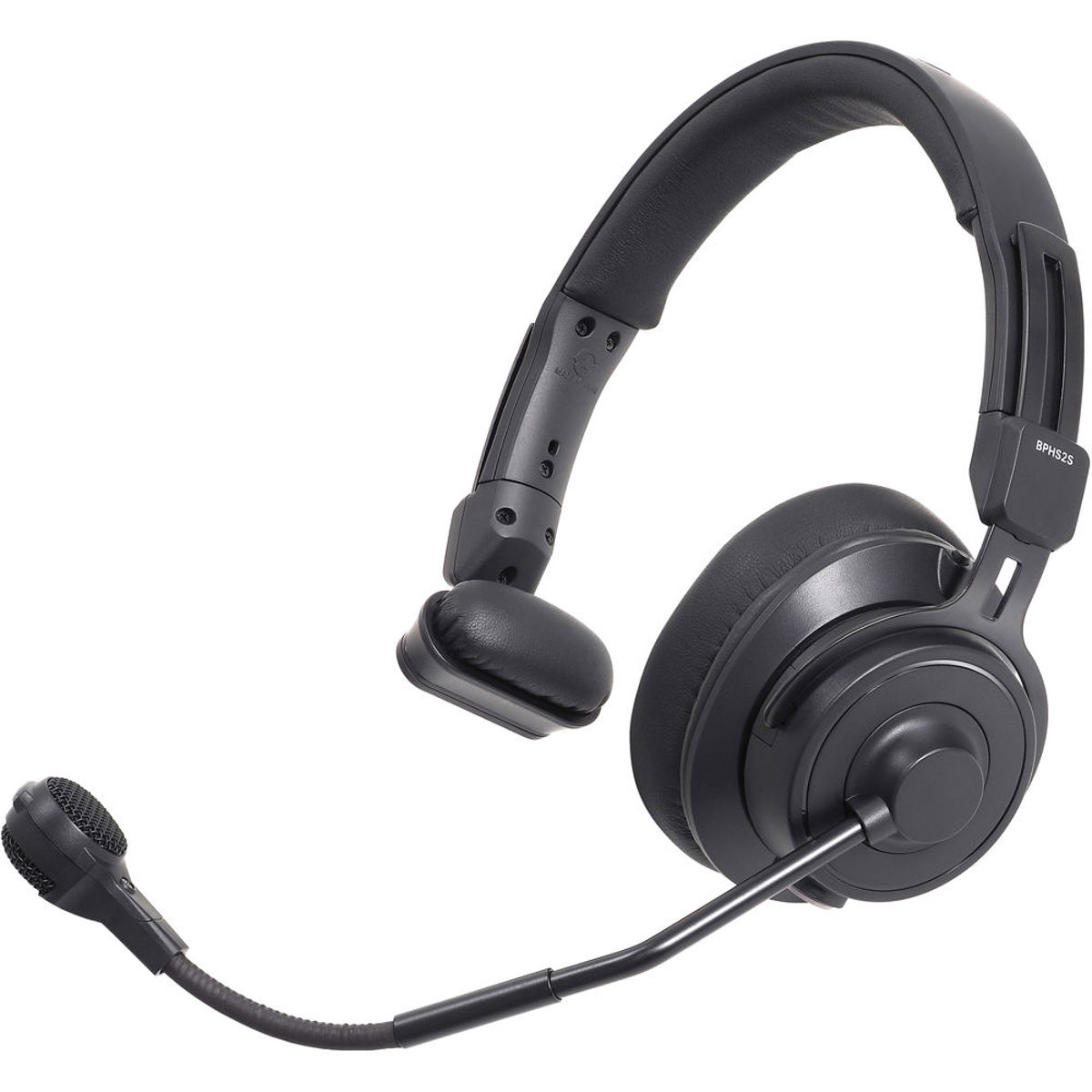 Image of Audio-Technica Single-Ear Broadcast Headset with Hypercardioid Dynamic Boom Mic