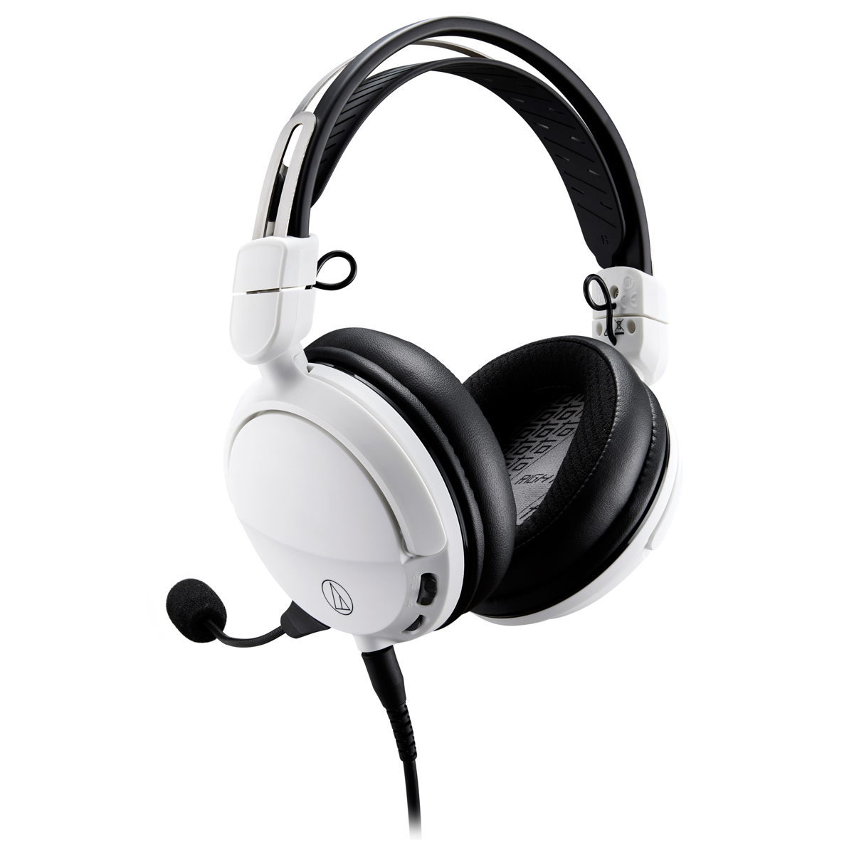 

Audio-Technica ATH-GL3 High-Fidelity Closed-Back Wired Gaming Headset, White