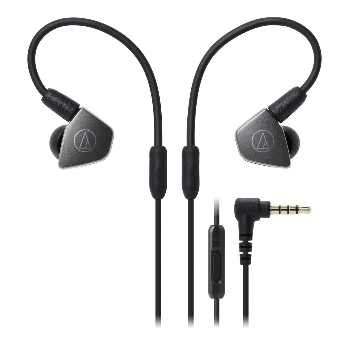 Image of Audio-Technica ATH-LS70iS In-Ear Headphones with In-line Mic and Control
