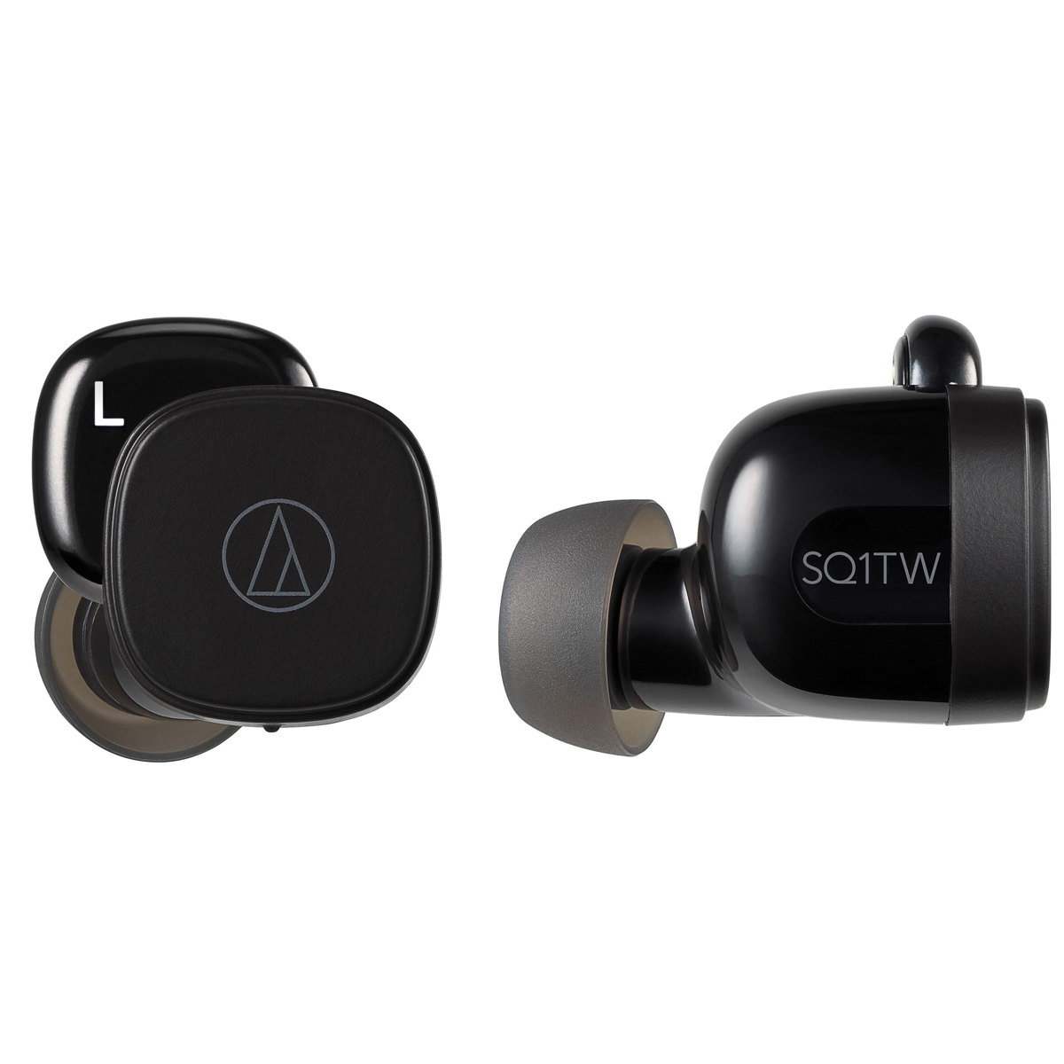 

Audio-Technica ATH-SQ1TW Wireless In-Ear Headphones, Black