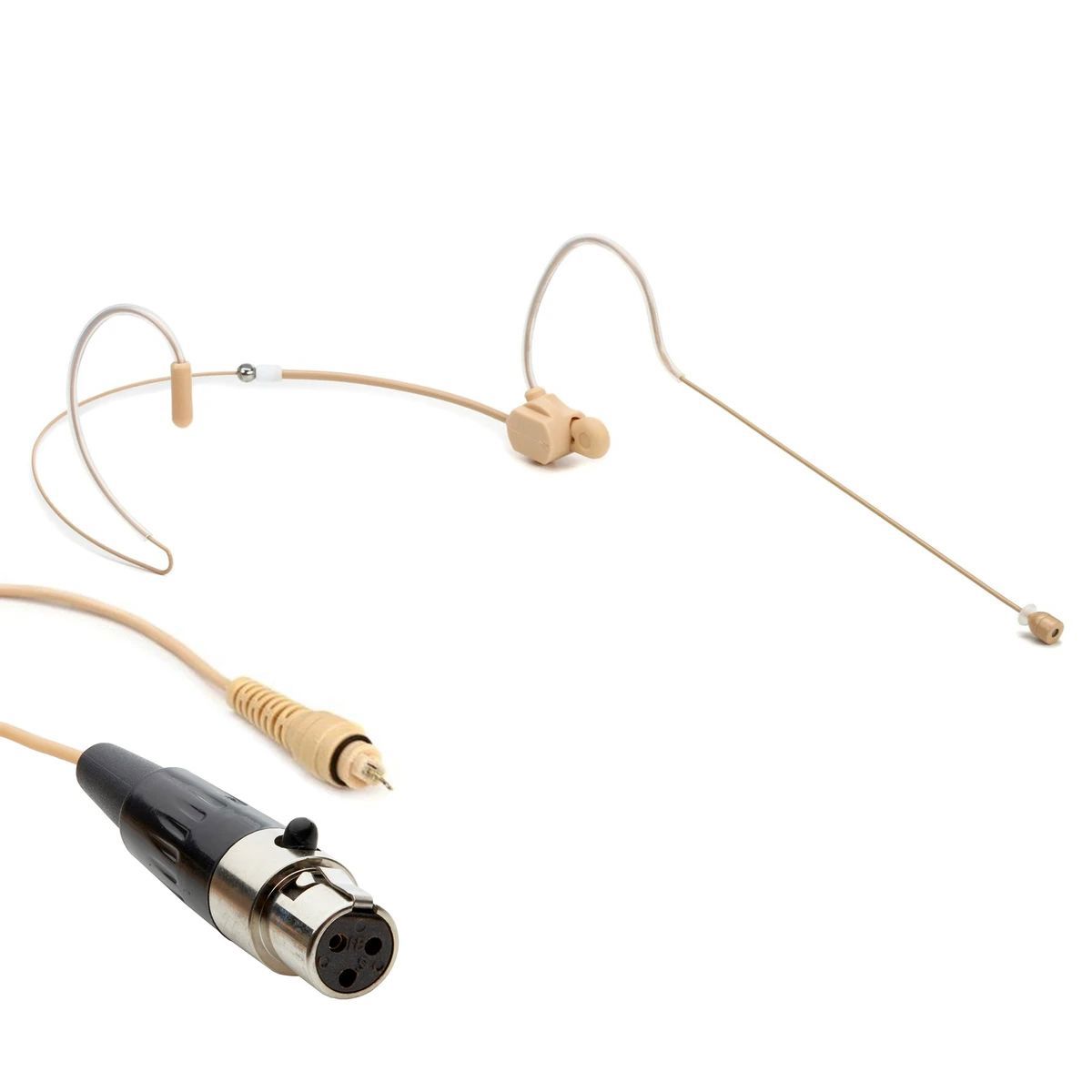 

Airwave Technologies HSD-SLIMCLIP Dual-Ear Headset Microphone, T3 Compatible,Tan