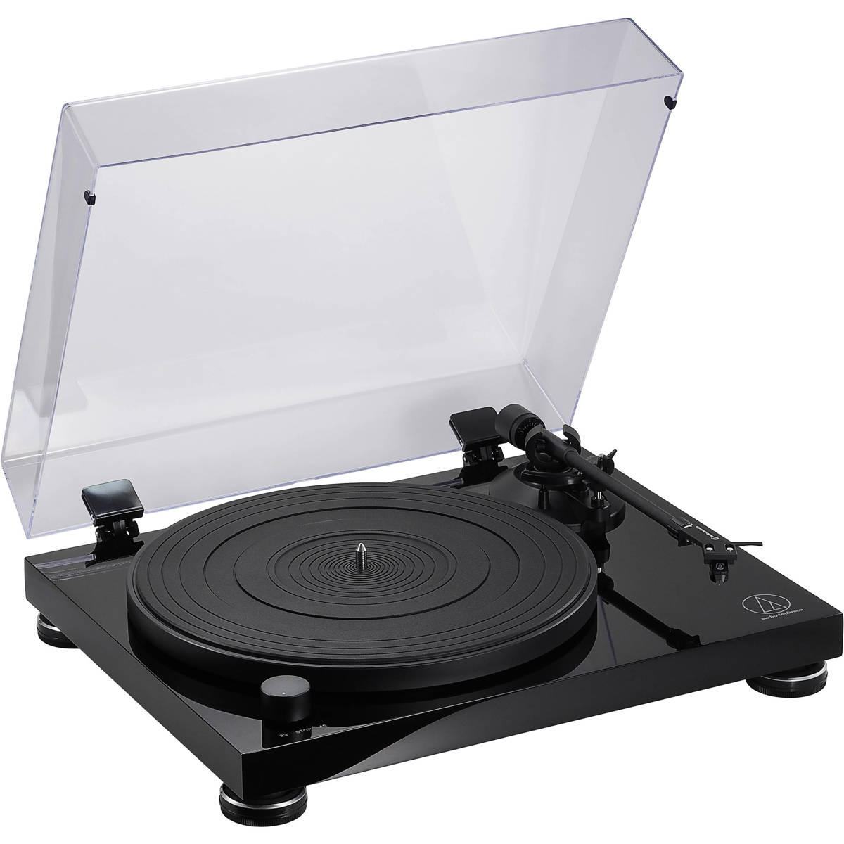 

Audio-Technica AT-LPW50PB Fully Manual Belt-Drive Two-Speed Stereo Turntable