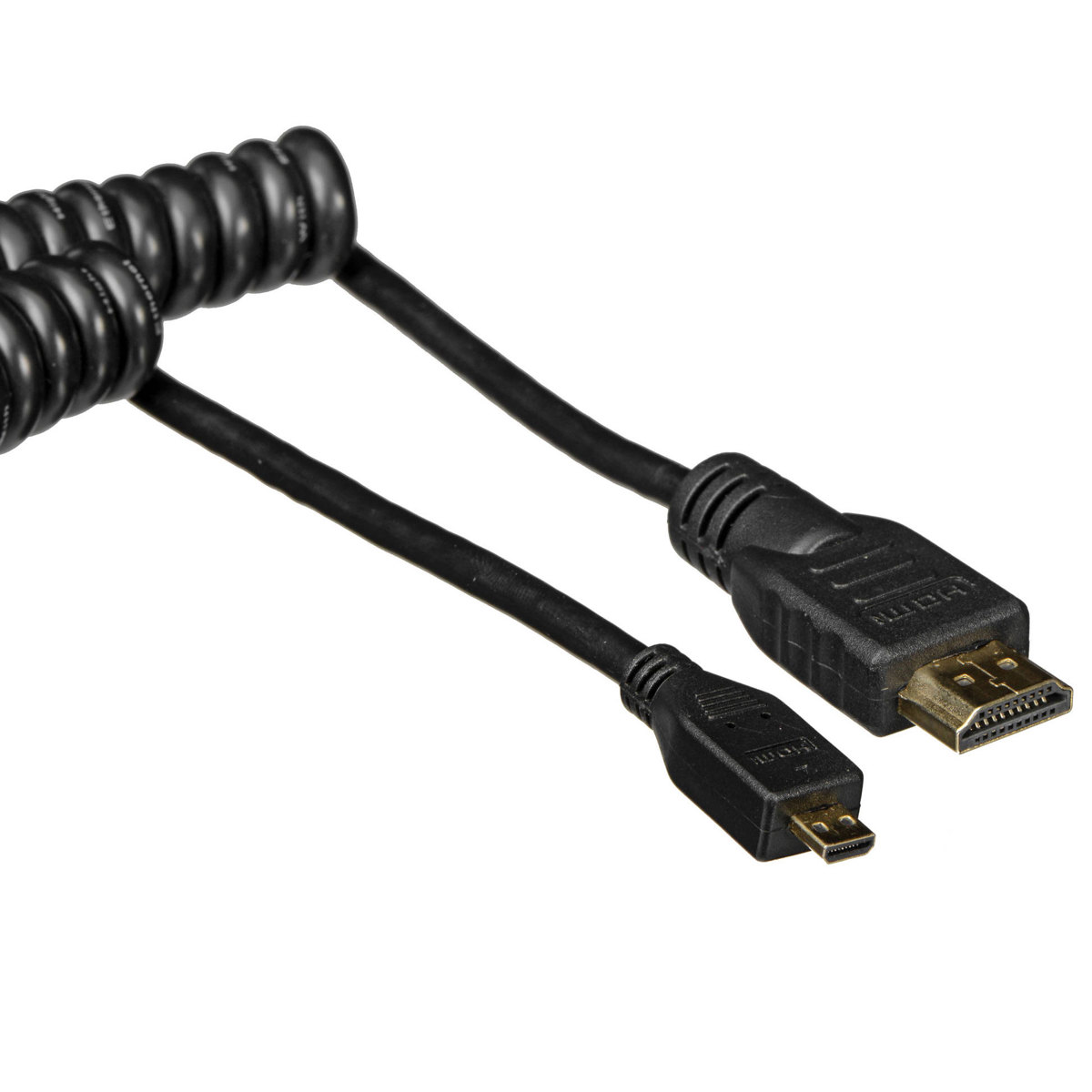 

Atomos 30cm (11.81") Coiled Micro HDMI to Full HDMI Cable