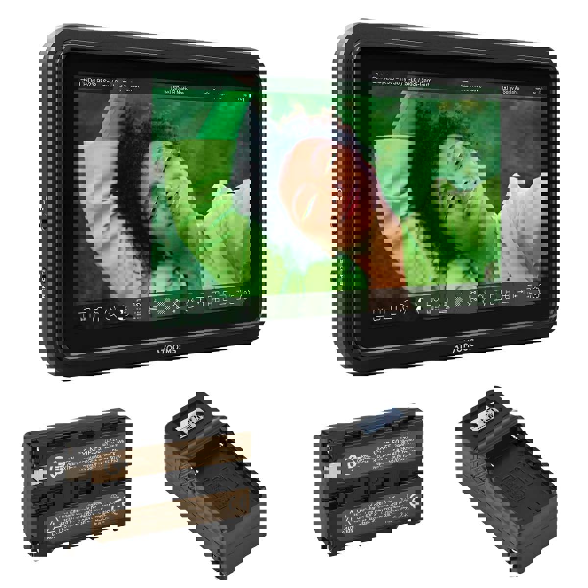 

Atomos Shinobi 2 5" Touch, HDR Video & Photo Monitor w/Battery, Charger & Plate