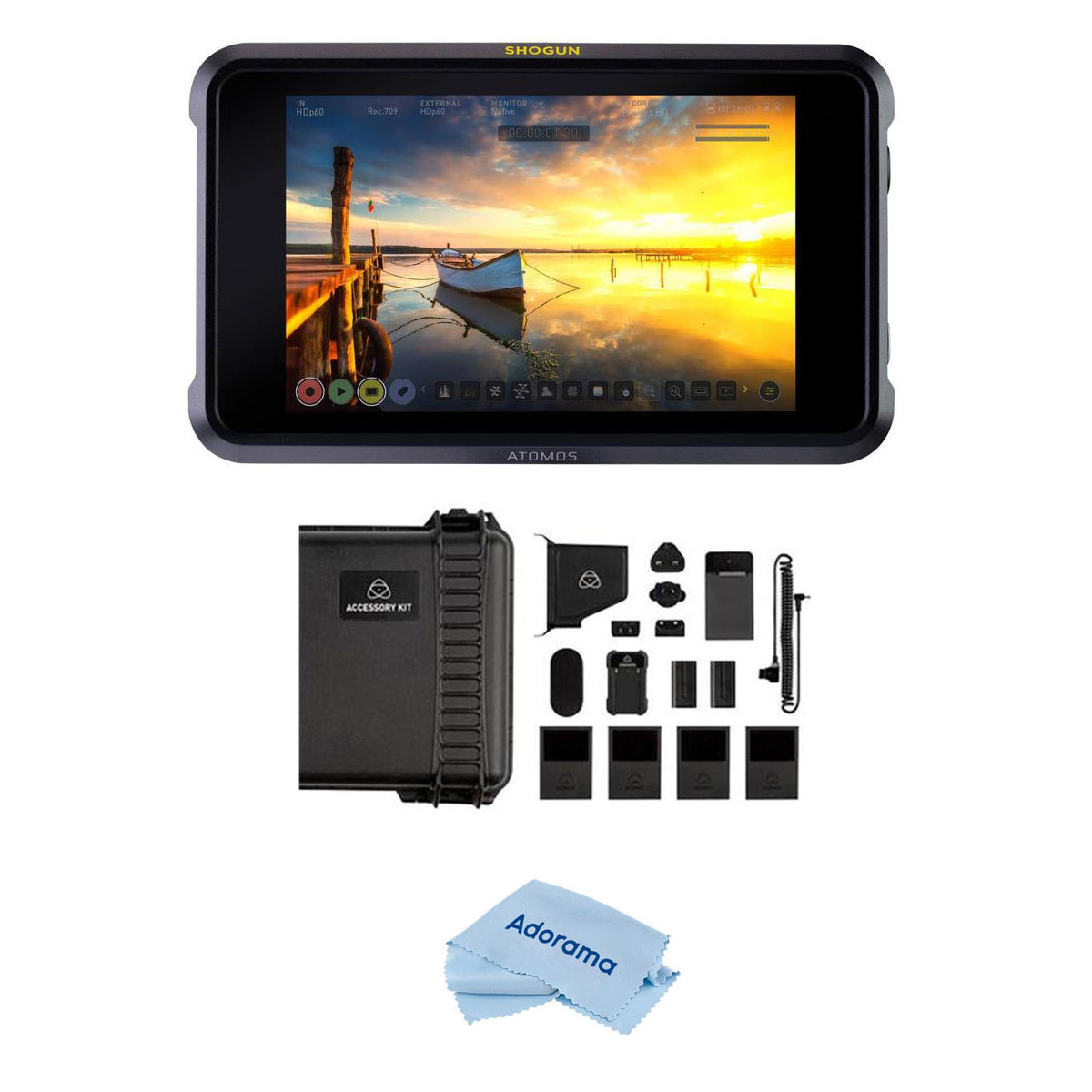 

Atomos Shogun 7 7" HDR Pro/Cinema Monitor-Recorder-Switcher with Accessory Kit