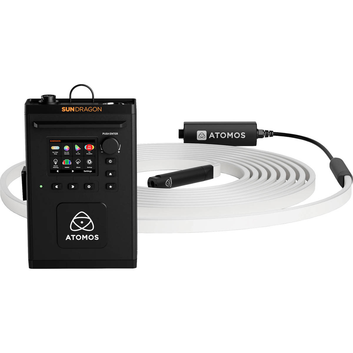 

Atomos Sun Dragon 16' 80W RGBAW LED Strip Light with Magnetic Diffuser White