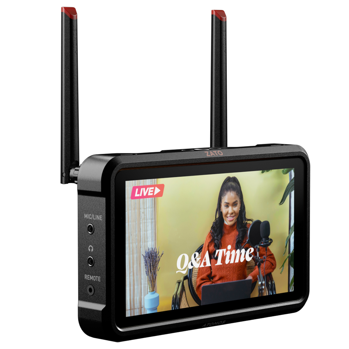 

Atomos ZATO CONNECT 5.2" Touchscreen FHD IPS Network Connected Monitor & Encoder