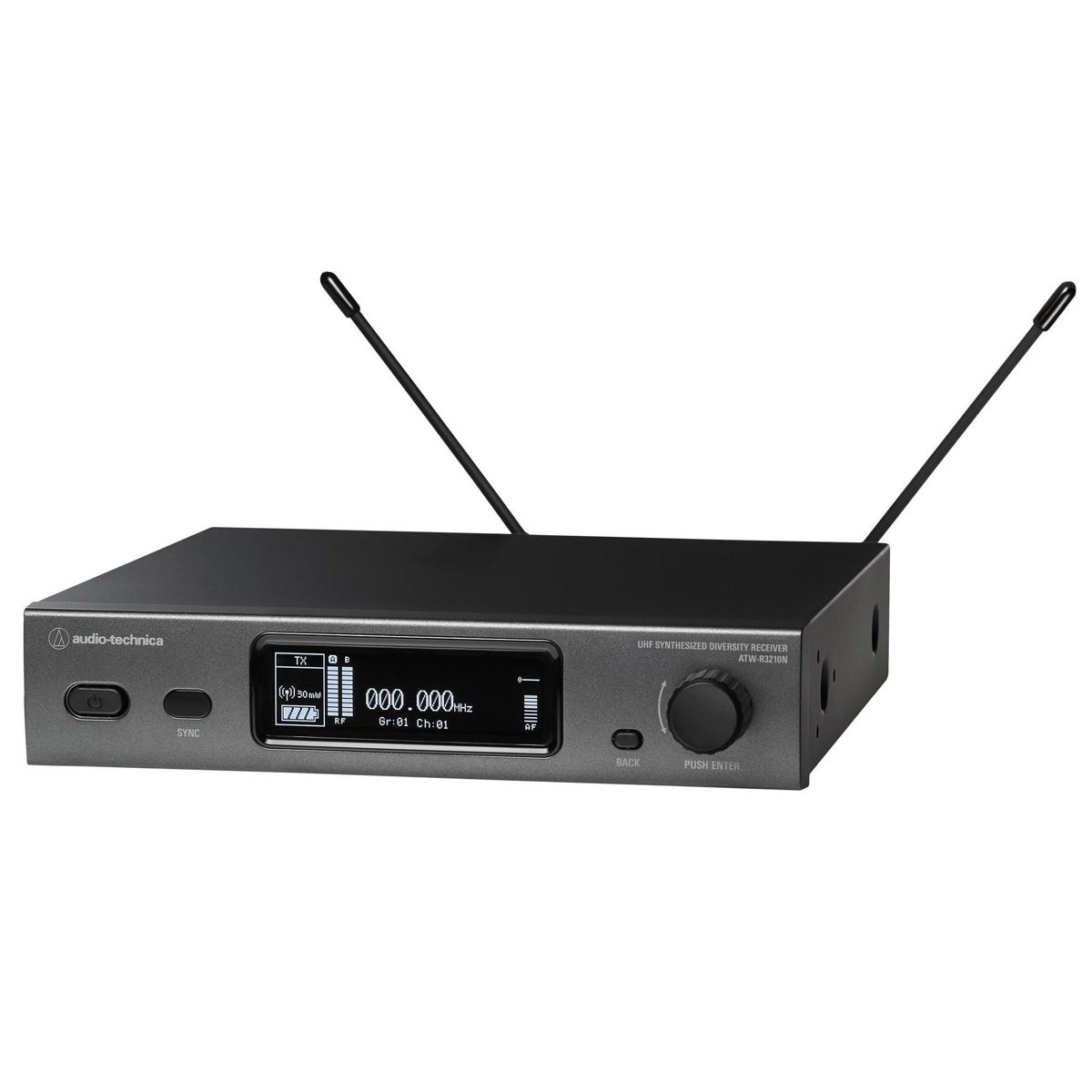 

Audio-Technica ATW-R3210N 3000 Series 4th Gen Wireless Receiver, EE1: 530-590MHz