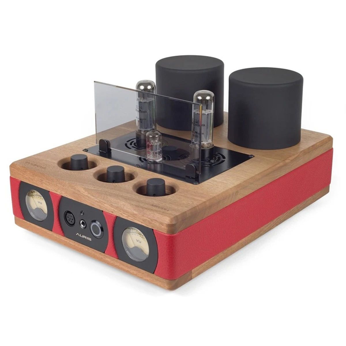 

Auris Audio Nirvana Limited Edition Powerful 6.5W Desktop Headphone Amp, Red