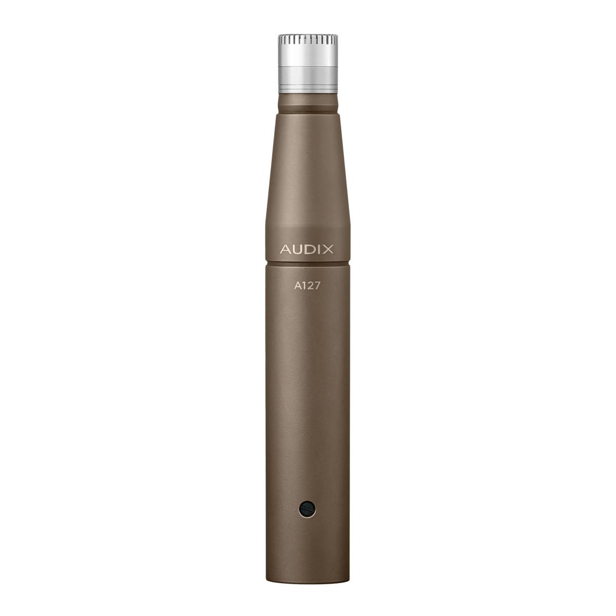 

Audix A127 Omnidirectional Metal Film Condenser Microphone with Snap Clip