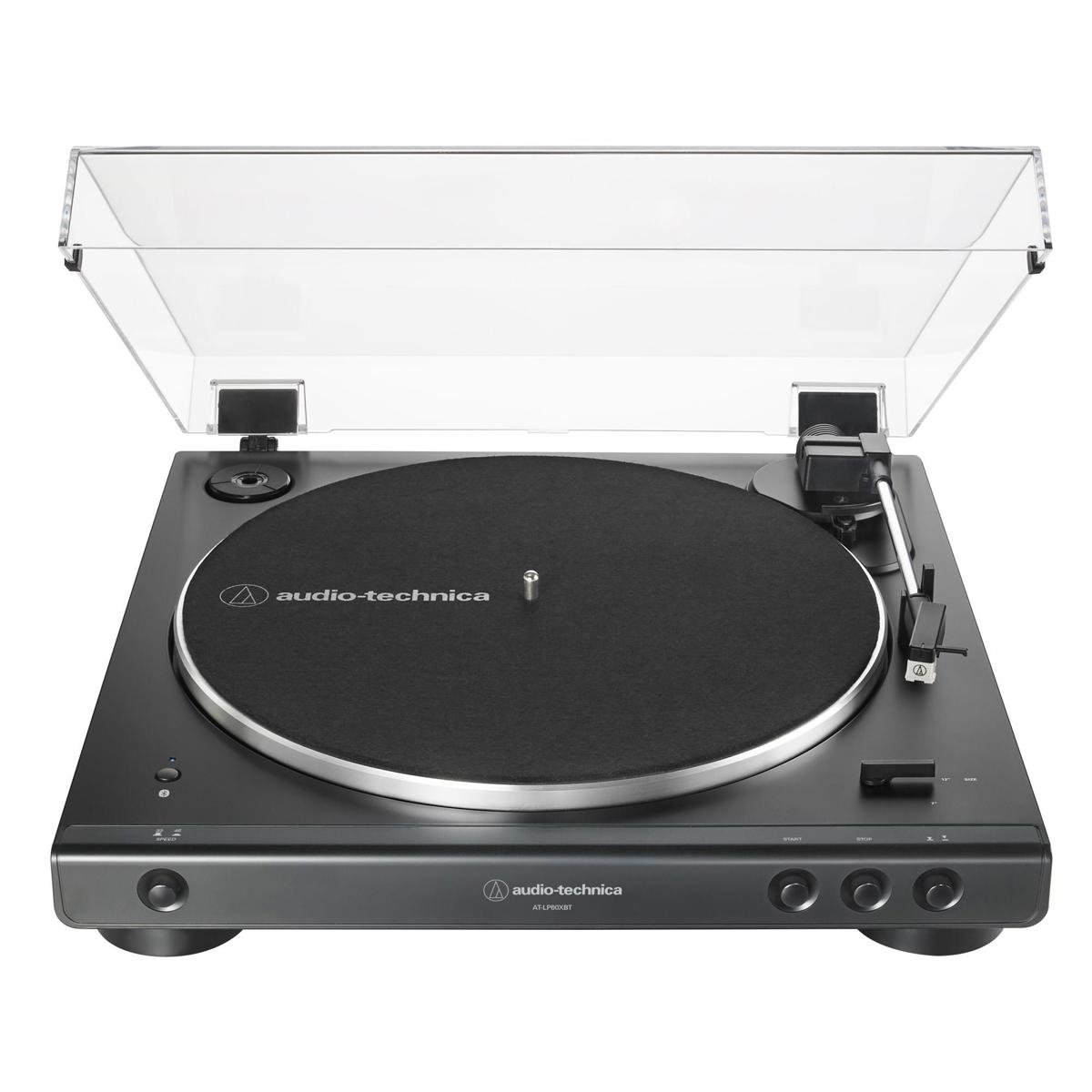 

Audio-Technica AT-LP60XBT Fully Automatic Belt-Drive Stereo Turntable, Black