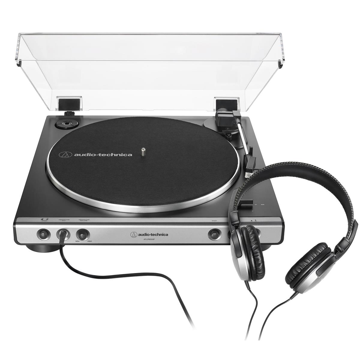 Image of Audio-Technica AT-LP60XHP Fully Automatic Belt-Drive Stereo Turntable