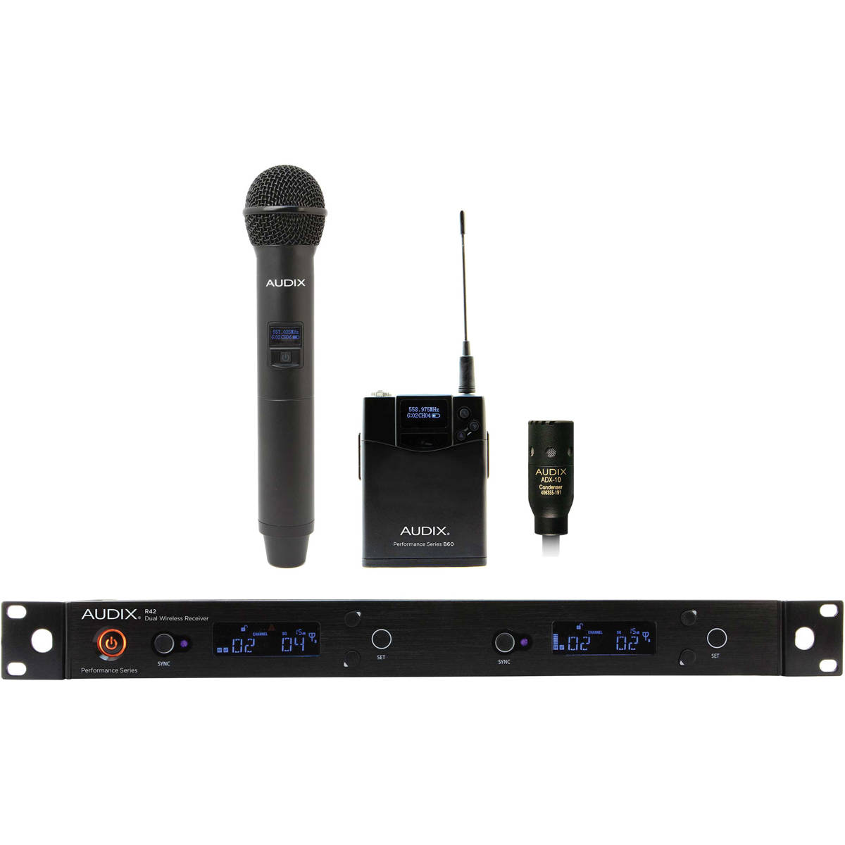 

Audix AP42 C210-B Performance Series Wireless System