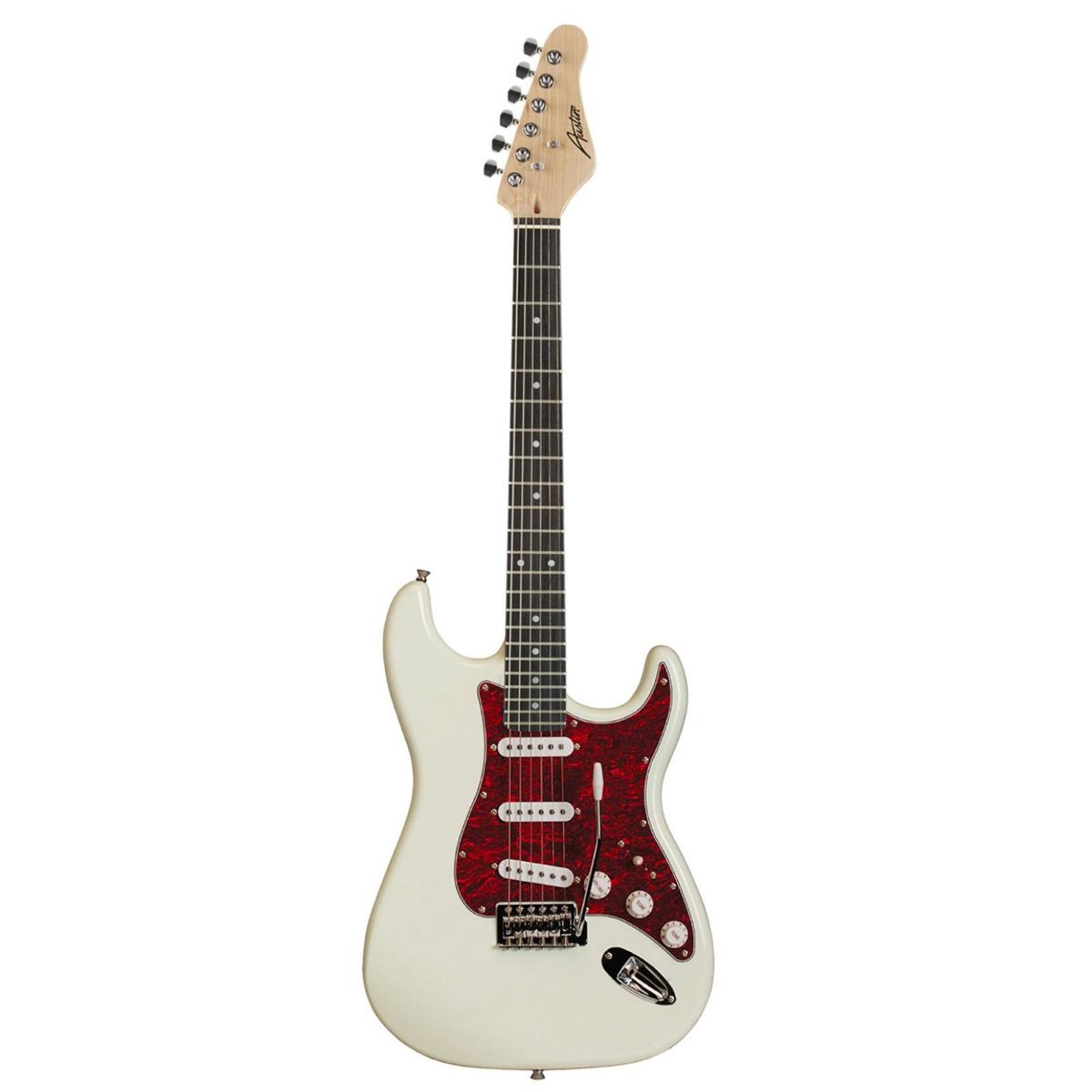 

Austin AST100 Series Classic Double Cutaway Electric Guitar, Cream