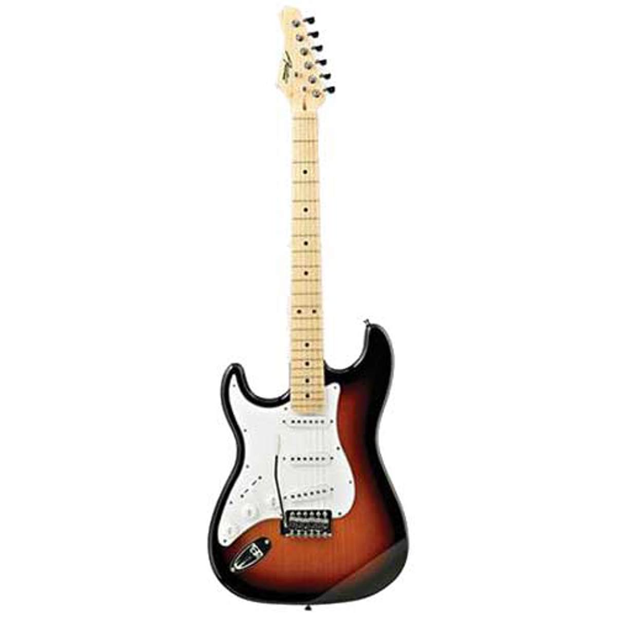 Austin AST100 Series Classic Double Cutaway Electric Guitar, Sunburst Gloss -  AST100LSB